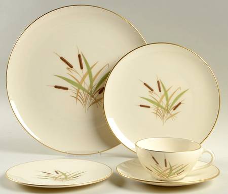 Cattail (Coupe Shape) 5 Piece Place Setting