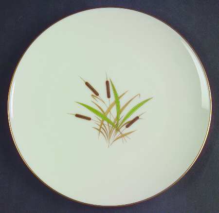 Cattail (Coupe Shape) Luncheon Plate