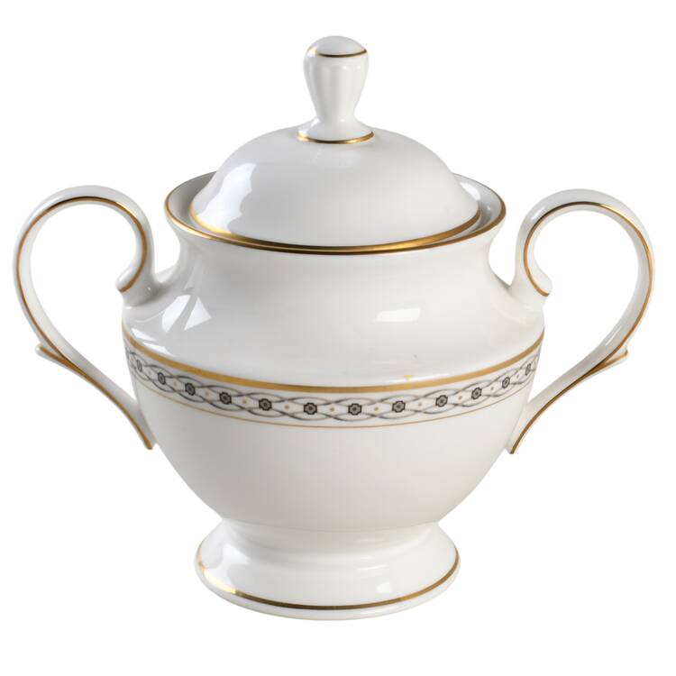 Celtic Braid Sugar Bowl & Lid