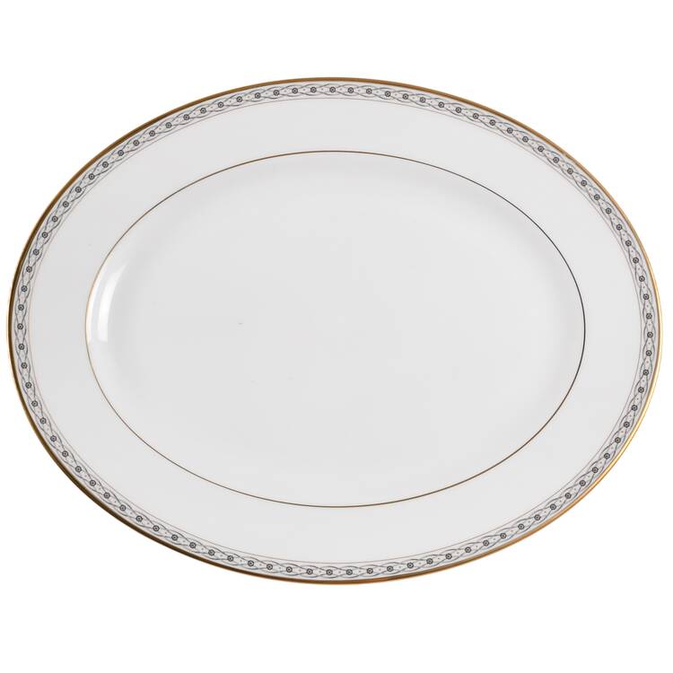 Celtic Braid 13" Oval Serving Platter