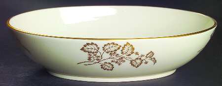 Celeste 9" Oval Vegetable Bowl