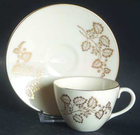 Celeste Flat Demitasse Cup & Saucer Set
