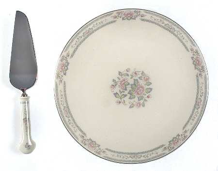 Charleston Cake Plate and Server (Boxed Set)