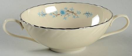 Chanson Flat Cream Soup Bowl