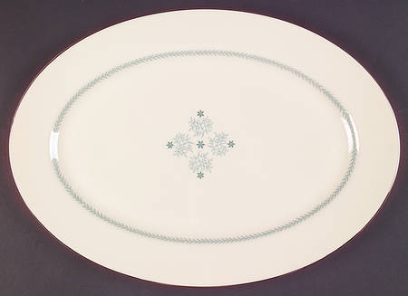 Charmaine 15" Oval Serving Platter