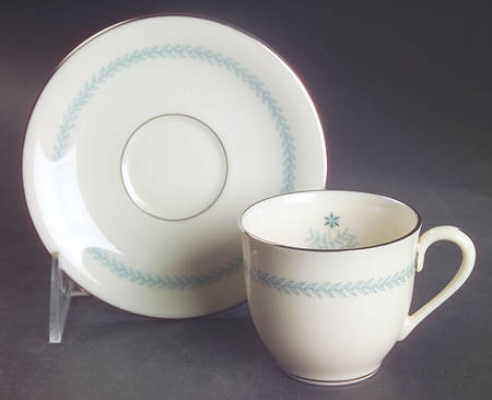 Charmaine Flat Demitasse Cup & Saucer Set