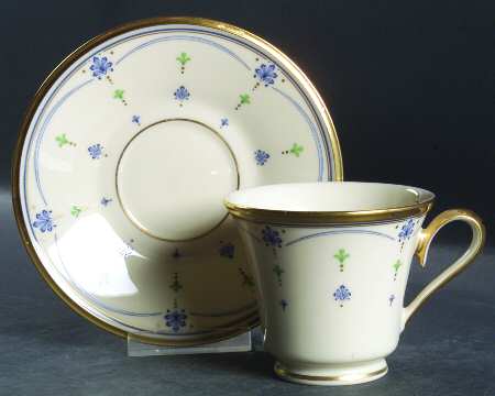 Chateau Footed Cup & Saucer Set