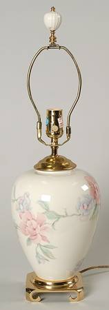 Chatsworth Collection 20" Electric Lamp No Shade