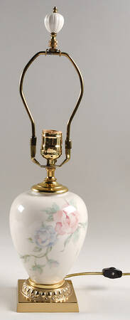 Chatsworth Collection 18" Electric Lamp No Shade