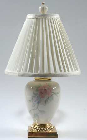 Chatsworth Collection 18" Electric Lamp & Shade