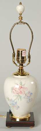 Chatsworth Collection 15" Electric Lamp No Shade