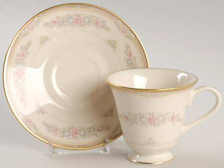 Chesapeake Footed Demitasse Cup & Saucer Set
