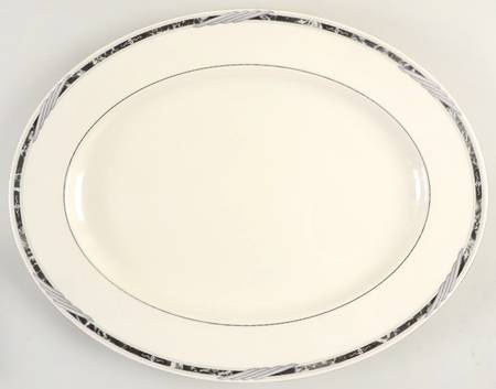 City Chic 16" Oval Serving Platter