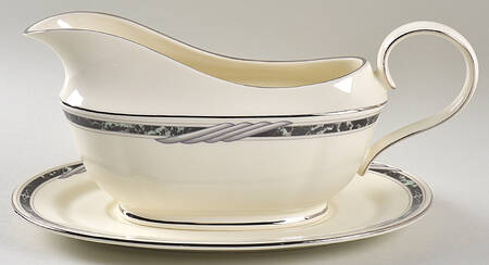 City Chic Gravy Boat & Underplate by Lenox