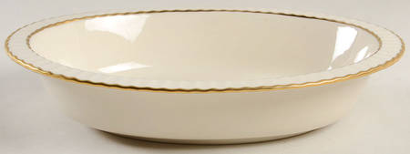 Citation Gold 9" Oval Vegetable Bowl