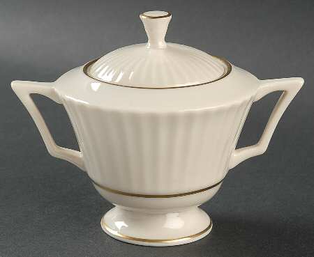 Citation Gold Sugar Bowl & Lid