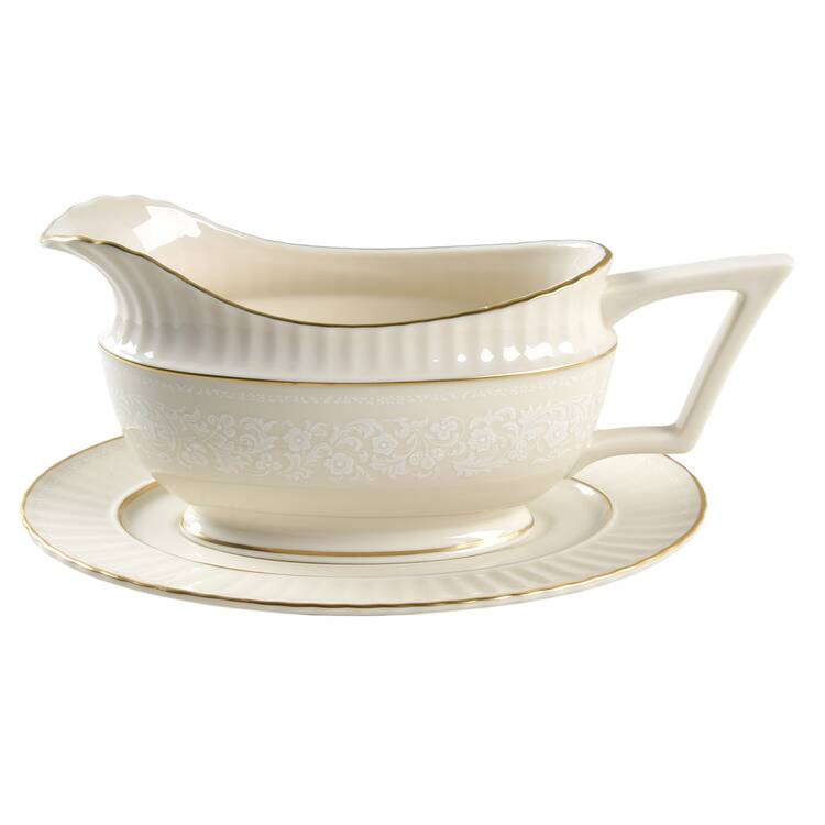 Citation Lace Gravy Boat & Underplate