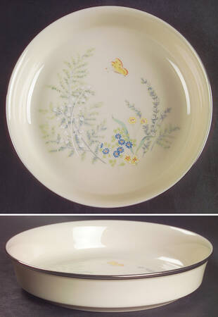 Cinderella (Newer, Platinum Trim) Coupe Soup Bowl