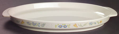 Cinderella (Newer, Platinum Trim) Oven-to-Table Roaster