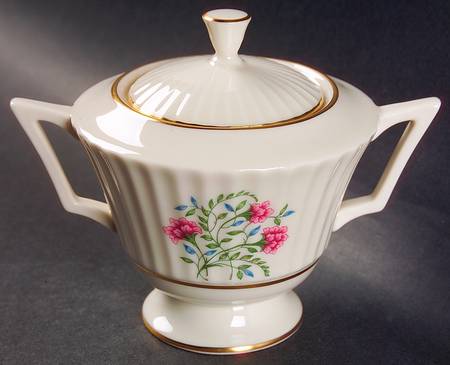 Cinderella (Old, Gold Trim) Sugar Bowl & Lid