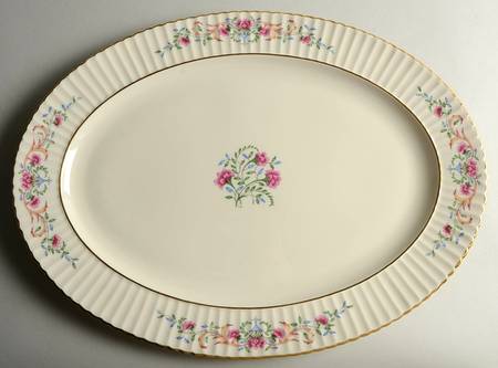 Cinderella (Old, Gold Trim) 18" Oval Serving Platter
