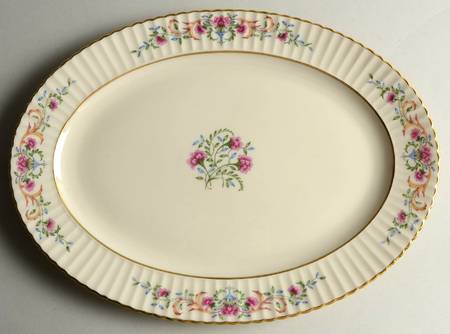 Cinderella (Old, Gold Trim) 13" Oval Serving Platter