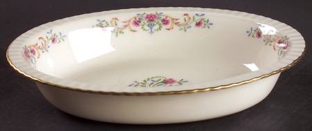 Cinderella (Old, Gold Trim) 9" Oval Vegetable Bowl