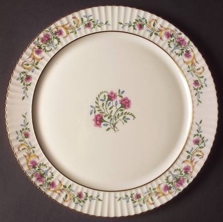 Cinderella (Old, Gold Trim) 12" Chop Plate (Round Platter)