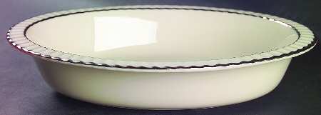 Citation Platinum 9" Oval Vegetable Bowl