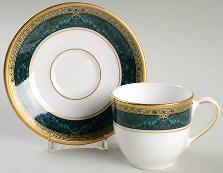 Classic Edition Flat Demitasse Cup & Saucer Set