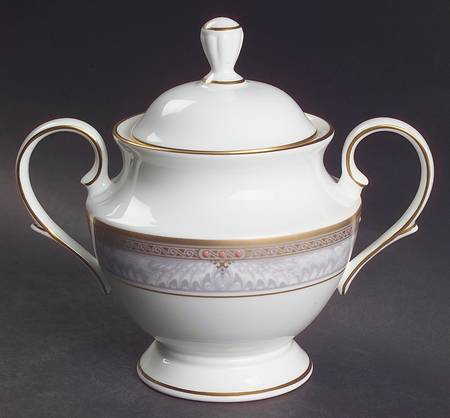 Classic Elegance Sugar Bowl & Lid by Lenox