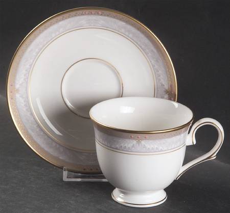 Classic Elegance Footed Cup & Saucer Set