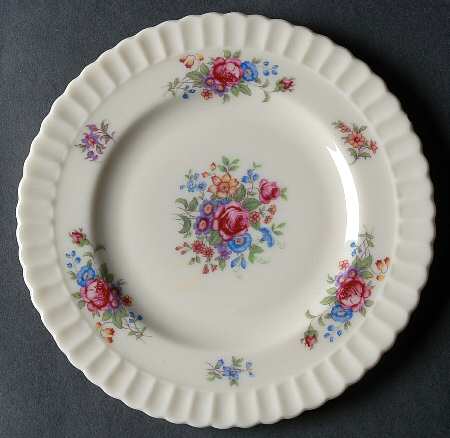 Classic Rose Bread & Butter Plate