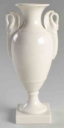 Colonial White 11" Empire Vase