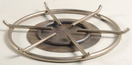 Coral Blossoms Metal Rack for Warmer Stand