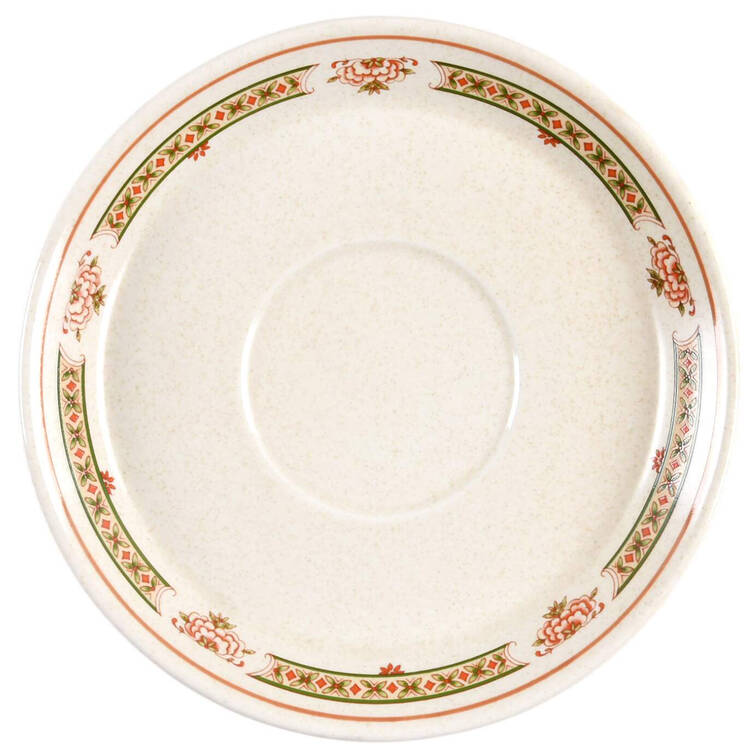 Coral Blossoms Saucer by Lenox