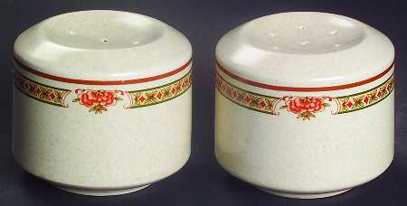 Coral Blossoms Salt & Pepper Set by Lenox