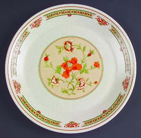 Coral Blossoms Salad Plate by Lenox