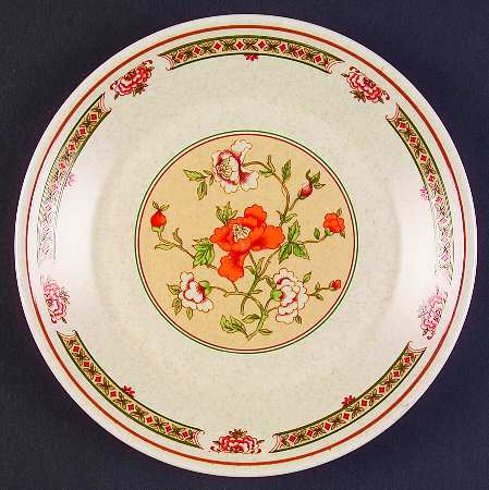 Coral Blossoms Bread & Butter Plate