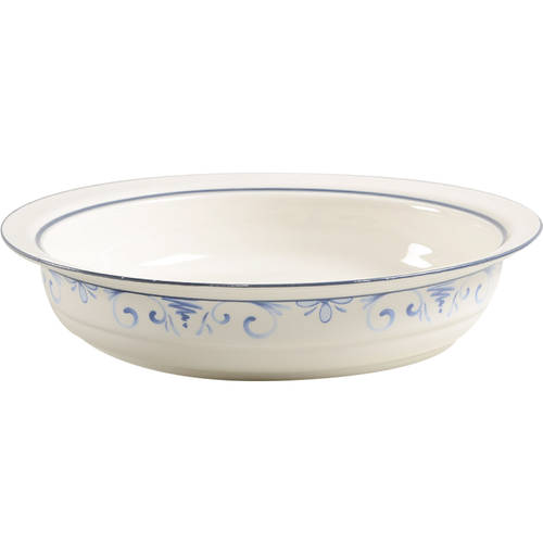 Country Blue 9" Round Vegetable Bowl