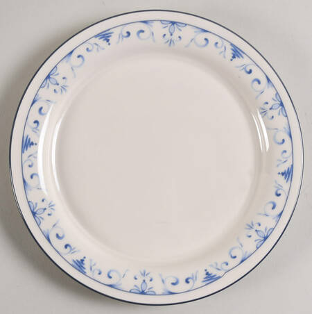 Country Blue Salad Plate