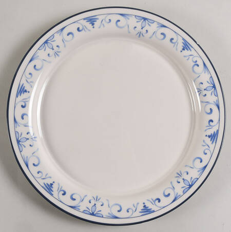 Country Blue Dinner Plate