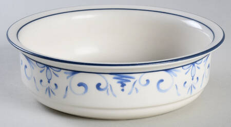 Country Blue Soup/Cereal Bowl
