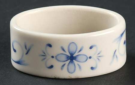 Country Blue Napkin Ring
