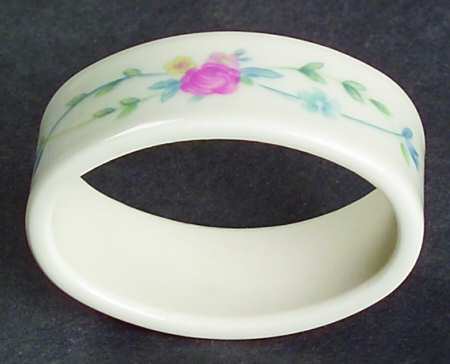 Country Cottage Blossoms Napkin Ring