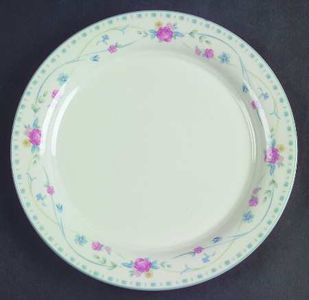 Country Cottage Blossoms Salad Plate