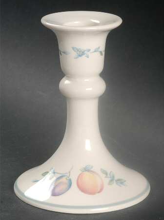 Country Cottage Orchard Single Light Candlestick