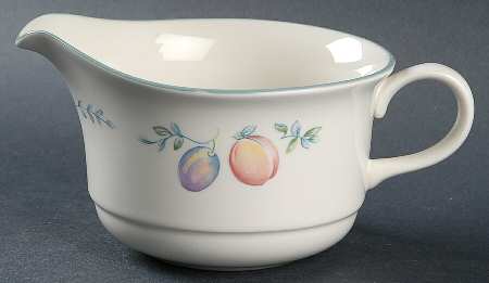 Country Cottage Orchard Open Sauce Boat