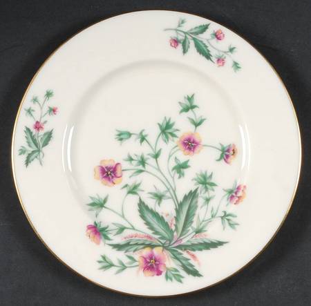 Country Garden Salad Plate