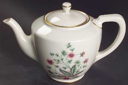 Country Garden Shape 1961 Teapot & Lid